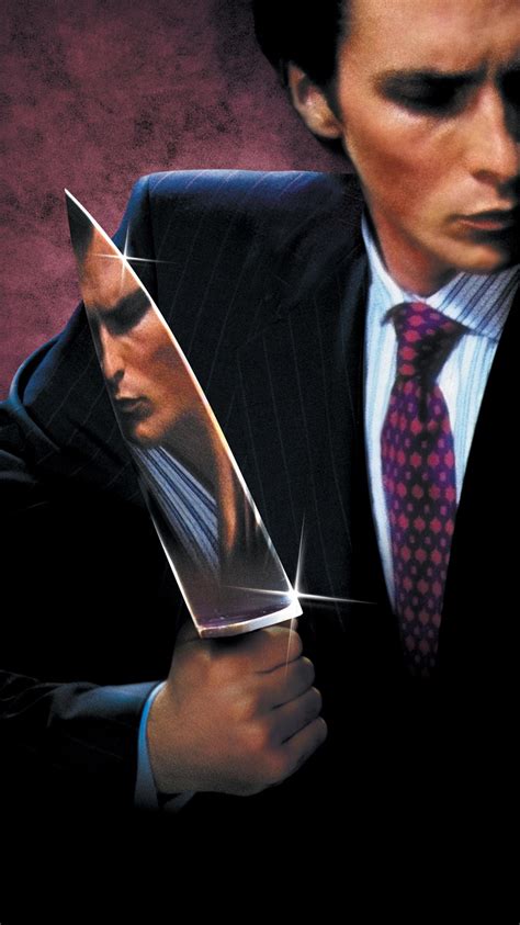 Multiple sizes available for all screen sizes and devices. . American psycho iphone wallpaper